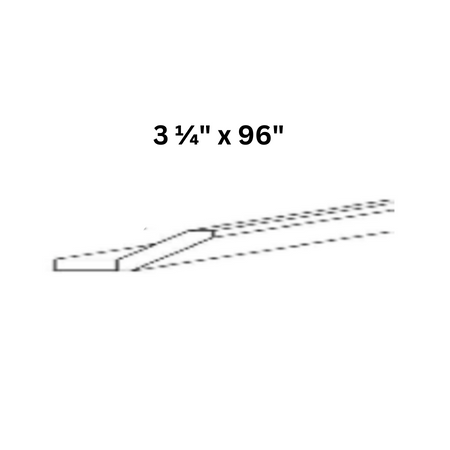 Sterling Shaker Angle Crown Molding 3 1/4' X 96'