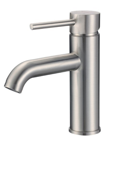 Ratel Single Handle Bathroom Faucet 5 7/8' X 7 9/16' Brushed Nickel