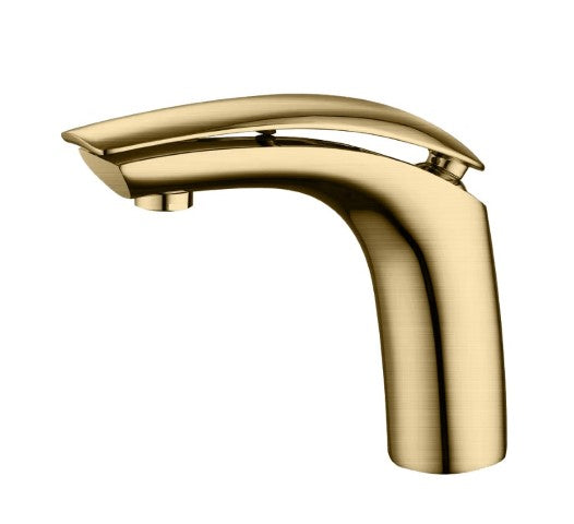 Ratel Single Handle Bathroom Faucet 7' X 6 3/5' Brushed Gold