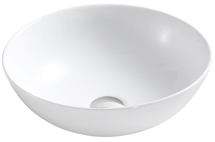 Ceramic Round Vessel Sink 15 1/2'D X 5 1/3'H