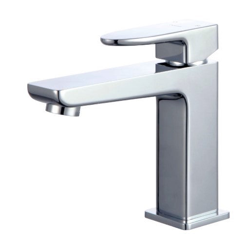 Ratel Single Handle Bathroom Faucet 6 7/16' X 5 7/8' Chrome
