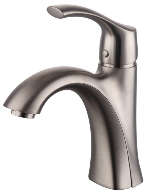 Ratel Single Handle Bathroom Faucet 7 5/16' X 8 5/8' Brushed Nickel